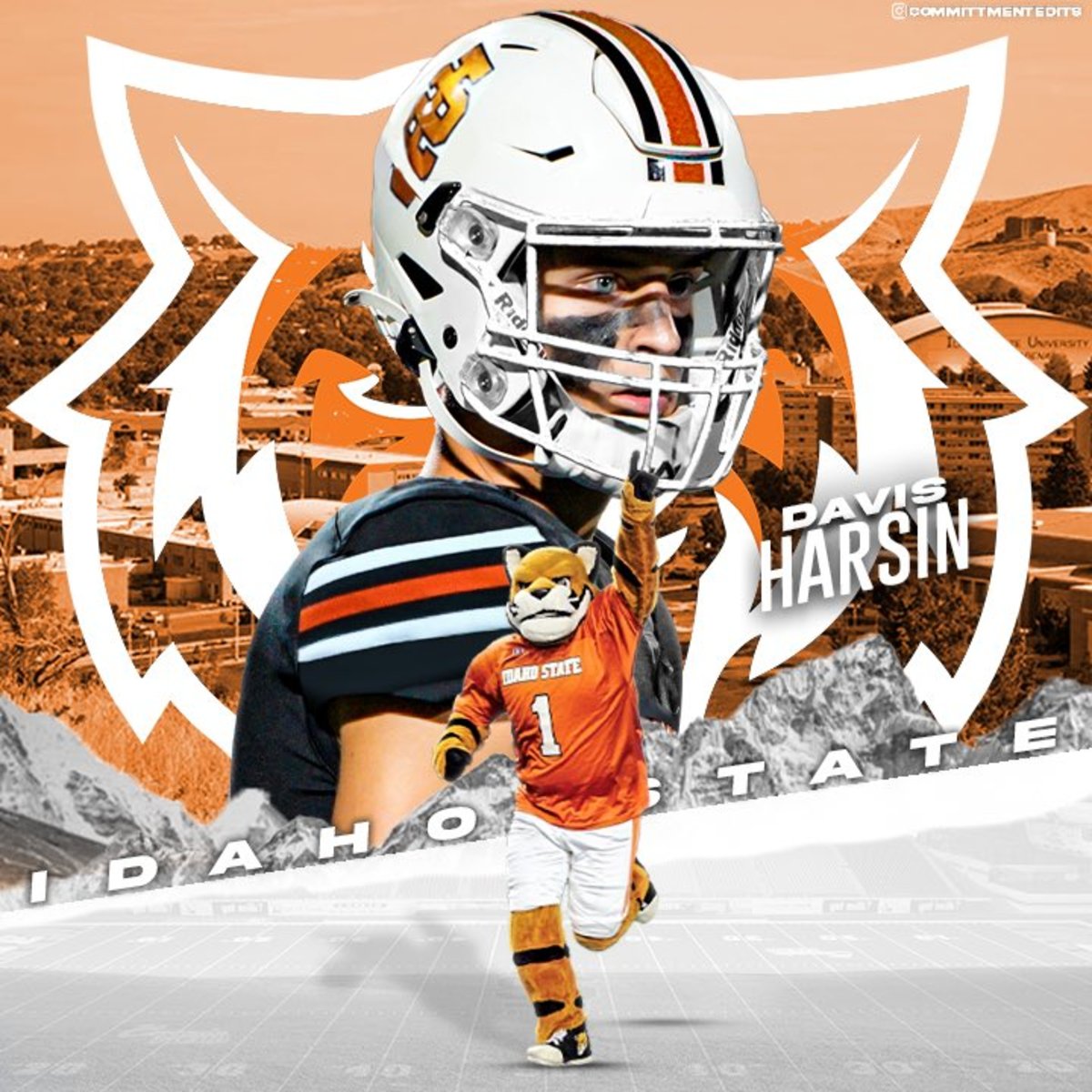 Davis Harsin, Eagle football and Idaho State commit